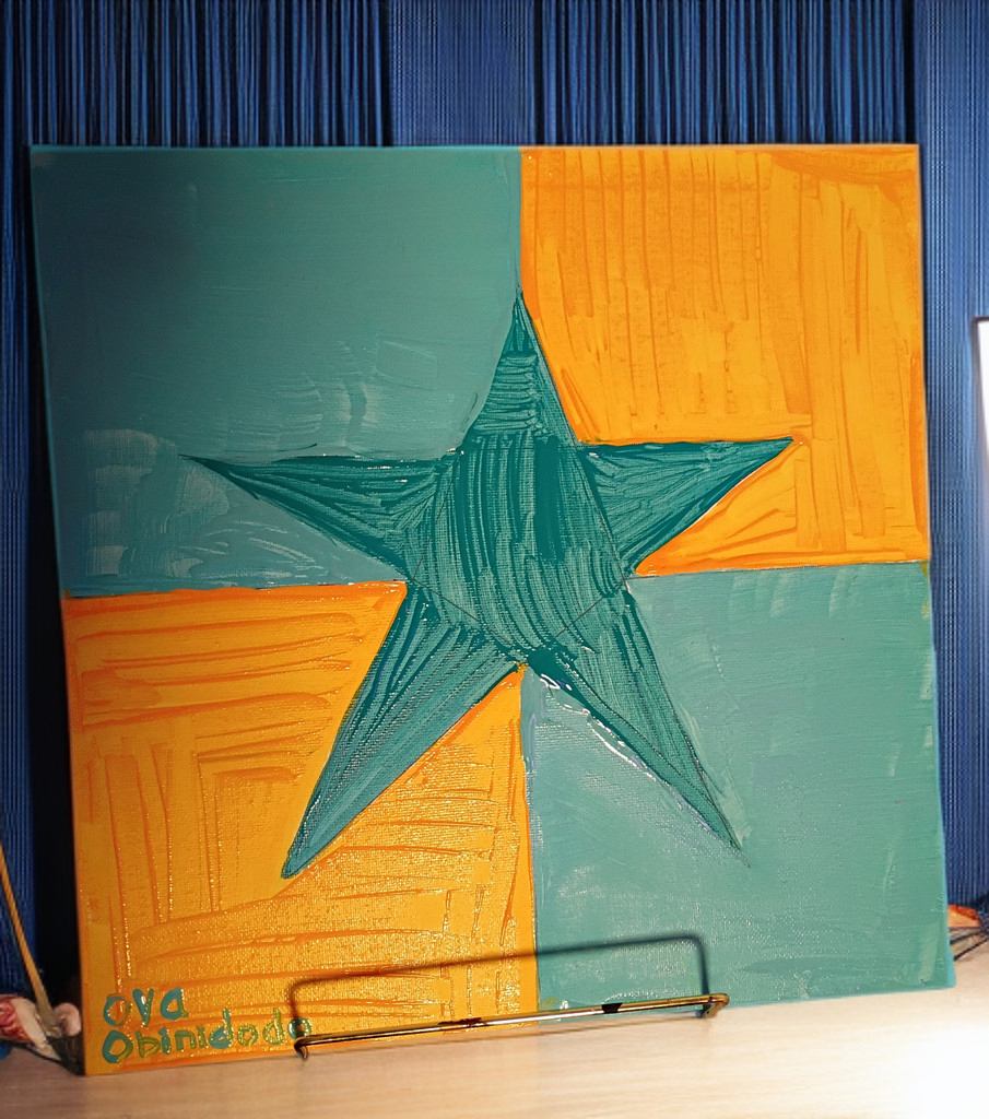 "The Star" Canvas Painting